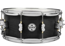 PDP Concept Maple 6.5x14 Black Wax Snare Drum Chrome