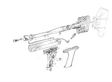 Pistola de calor Shrinkfast 998/975 POL (hilo chino) - Parte # 38Z