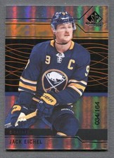 2018-19 SP Game Used Orange Rainbow #19 Jack Eichel /164