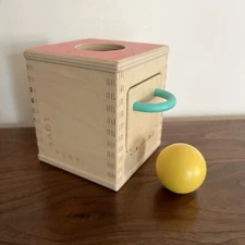 Lovevery Hide And Find Drop Ball Box Drawer Baby Montessori Educational Toy