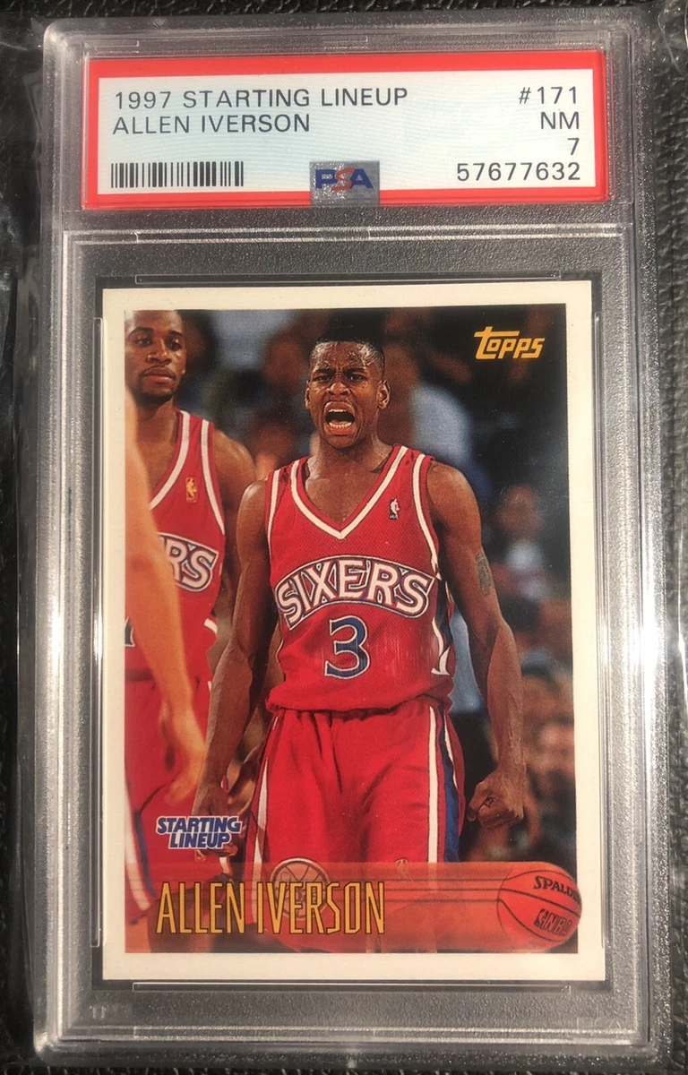 1996-97 Topps Starting Lineup - Allen Iverson #171 for sale | eBay