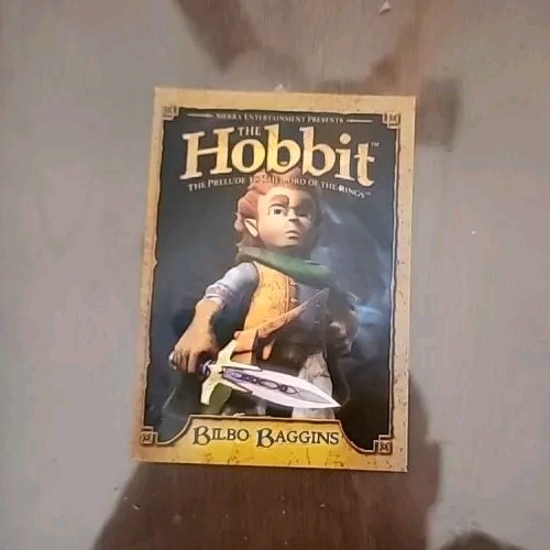 The Hobbit (Sony PlayStation 2, 2003) W Manual And Bilbo Baggins Card - Picture 7 of 8