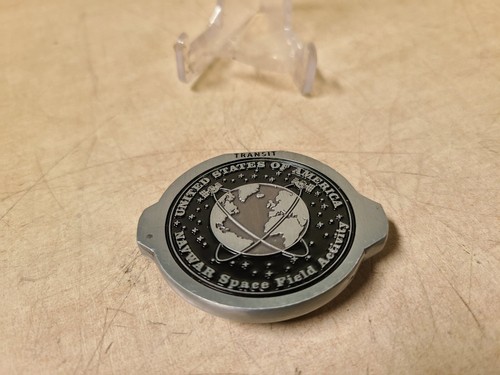 United States Of America Navwar Space Field Activity Challenge Coin - Picture 10 of 10