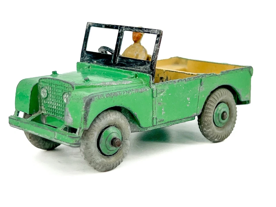 1954 Dinky Toys #340/341 Green Land Rover & Trailer Man Cave Diecast Steel WOW! - Image 2 of 4