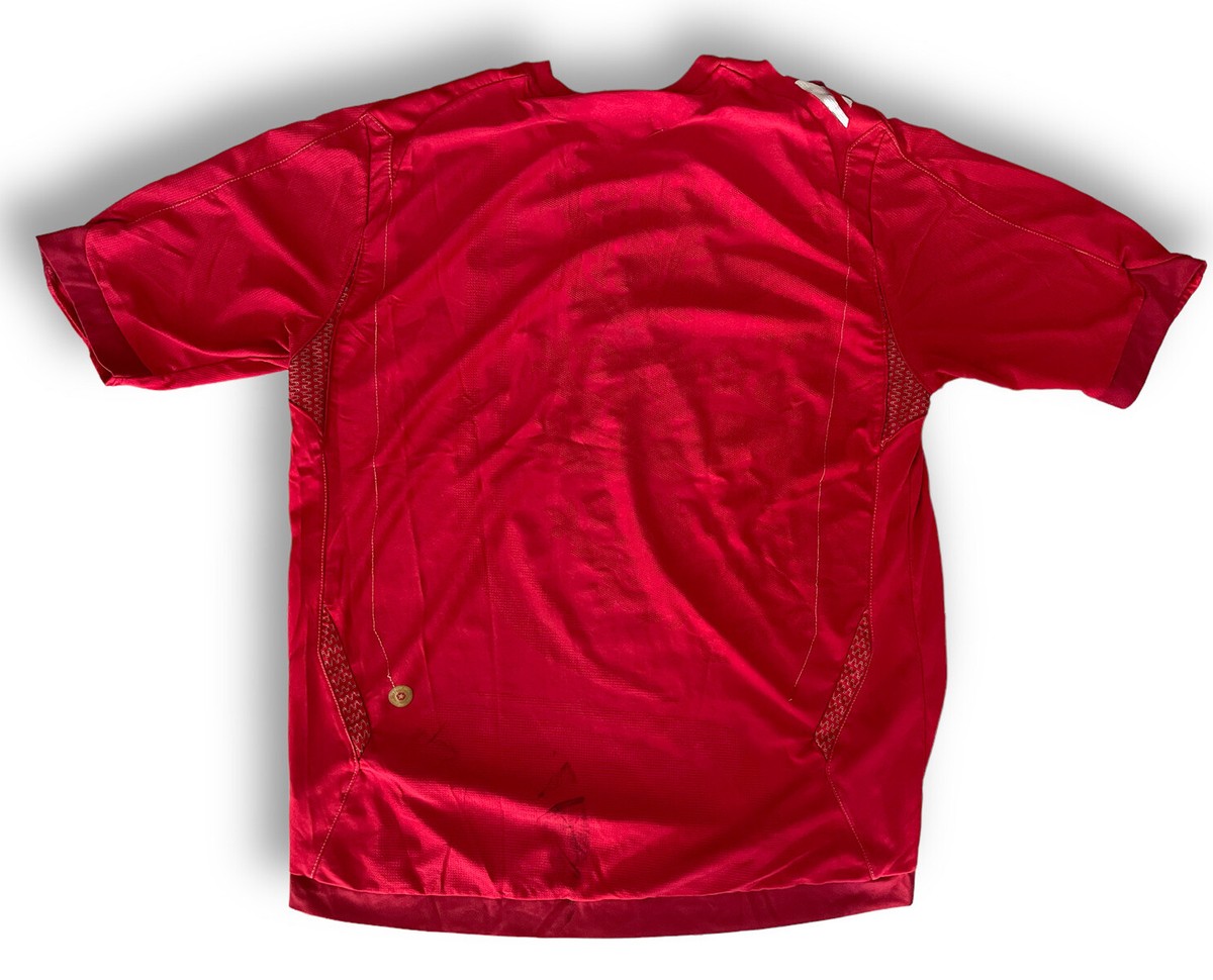 希少 UMBRO アンブロ soccer shirt LS made in uk 2006 Umbro England Home Soccer Jersey David Beckham Men XL World