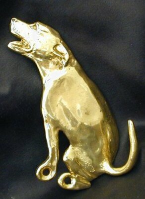AMERICAN PIT BULL TERRIER  Hook in Bronze