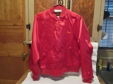 Vtg Pla-Jac By Dunbrooke Slick50 Motor Additive Satin Lined Jacket