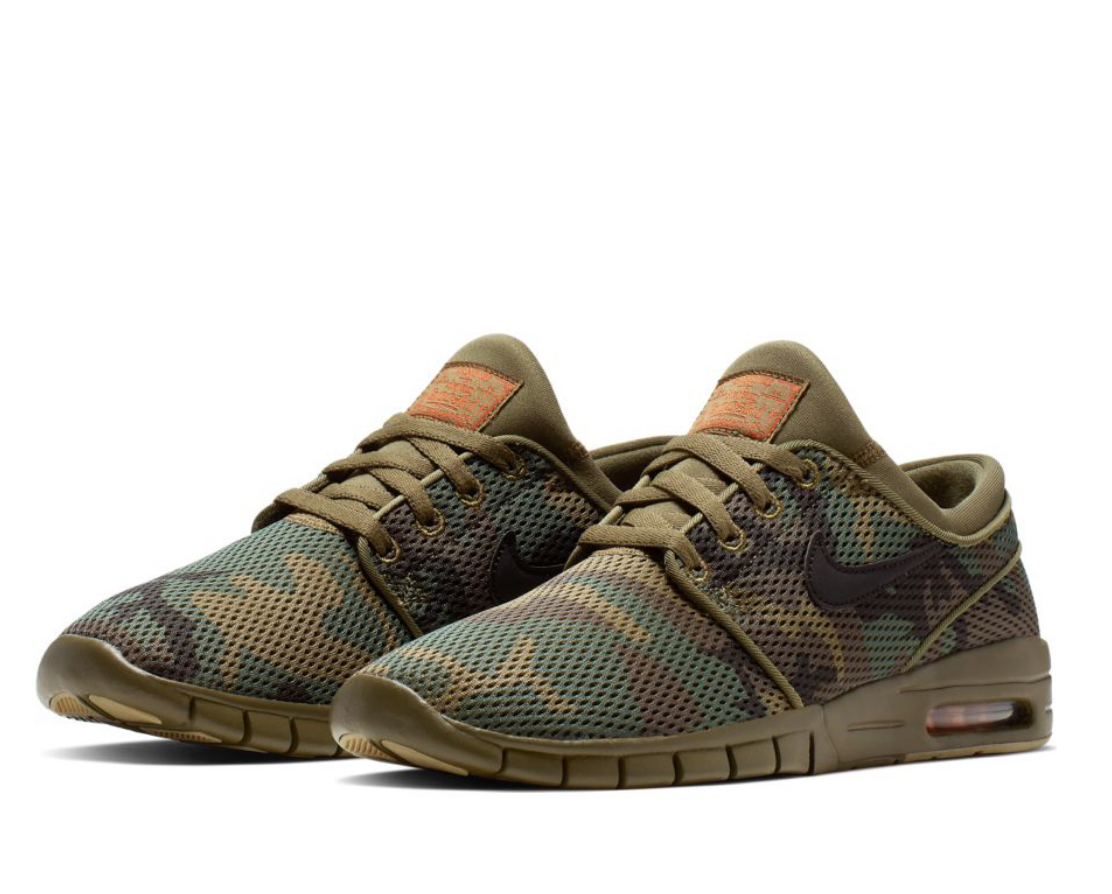 nike sb stefan janoski max camouflage shoes