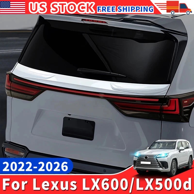 For 2022-2025 2024 Lexus Lx600 Lx500d Upgraded Accessories Tailgate Middle Wing