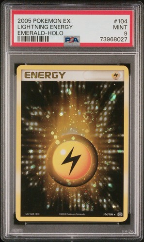 Lightning Energy graded PSA 9 for sale on eBay