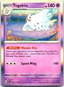Togekiss 082/217 Ascended Heroes Holo Rare