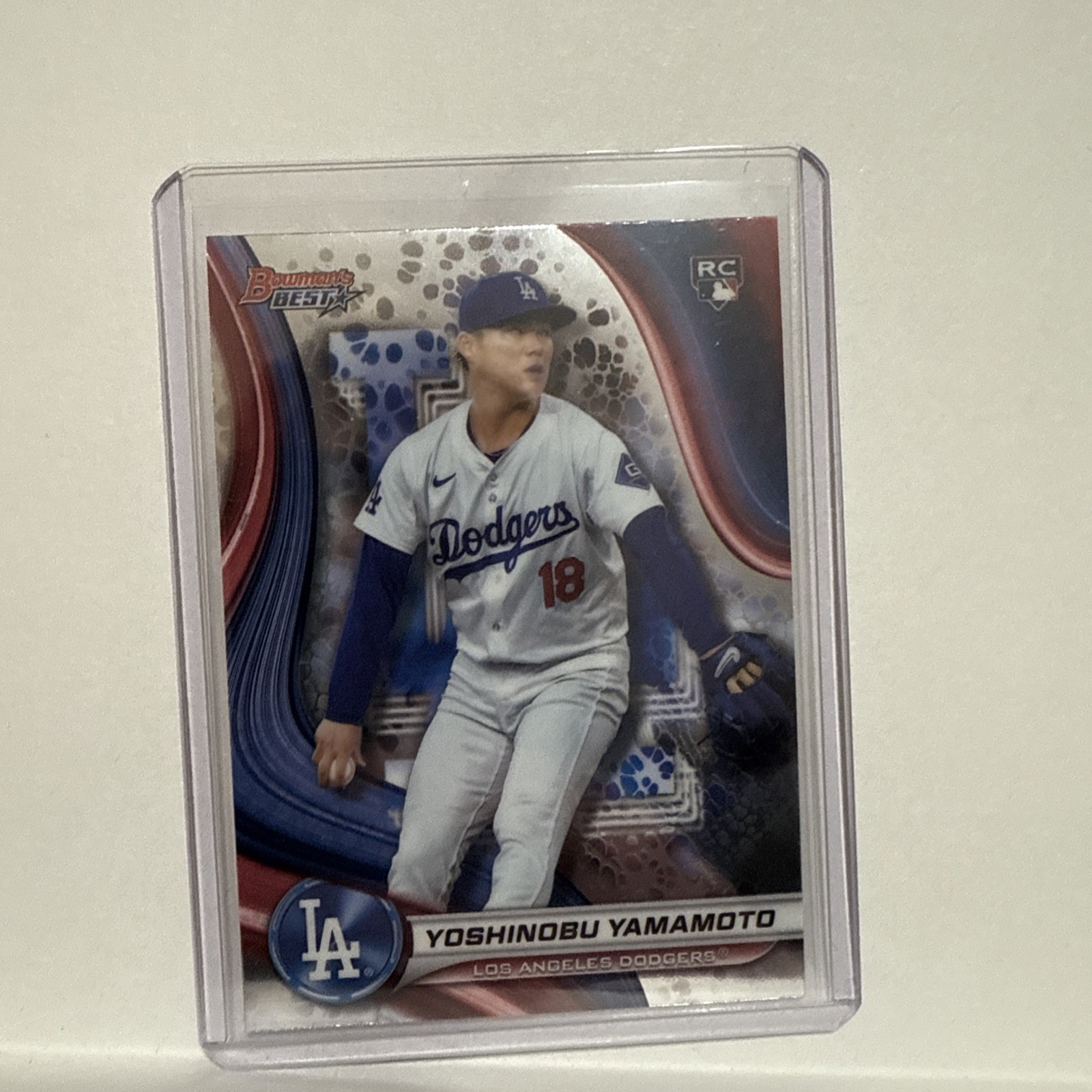 Yoshinobu Yamamoto 2024 Bowman's Best #34 RC - Dodgers