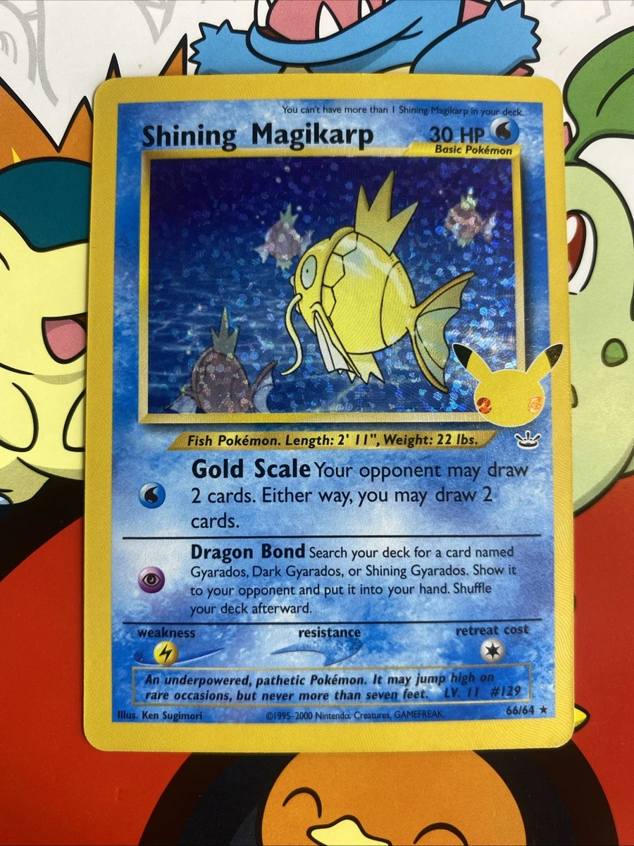 Shining Magikarp 66/64 Celebrations: Classic Collection for sale