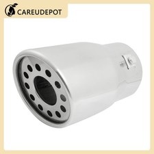 3 Inlet Exhaust Silencer Muffler Tip Fit 2-2.75inches Pipe For Car
