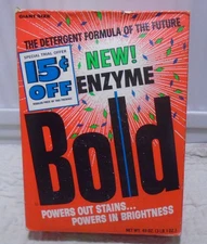 Vintage BOLD Laundry Detergent 3lb 1oz. (49ounces) Box  New Sealed