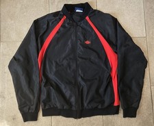 Vintage 1985 Nike Air Jordan Jump Suit Jacket Men  s Large RN 56323 Black/Red