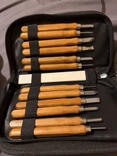 12 Piece Woodcarving  Set with Sharpener Wood Carving Tools