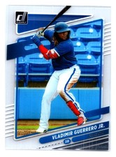Vladimir Guerrero Jr. 2021 Panini Chronicles Clearly Donruss #9 Blue Jays