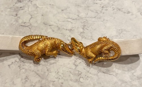 Doreen Ryan Vintage Alligator Belt 1994