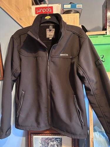 Regatta tolle Outdoor Jacke mit Fleece in schwarz Gr. XL Top Zustand