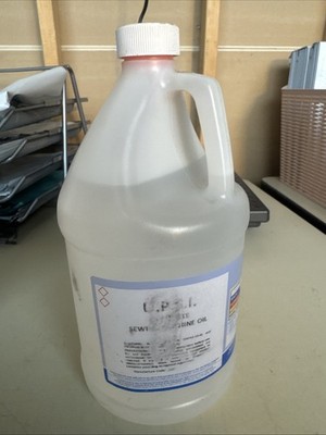 U.P.S.I Lily White Sewing Machine Oil - 1 U.S. Gallon