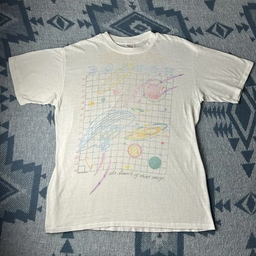 80s Boston The Launch Of Third Stage U.S. Tour 1980s vintage concert t-shirt, vintage, size L, single stitch, B+ condition