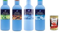 4X Paglieri Felce Azzurra Duschgel, Unverwechselbares ParfüM 650Ml+Polpa 400G
