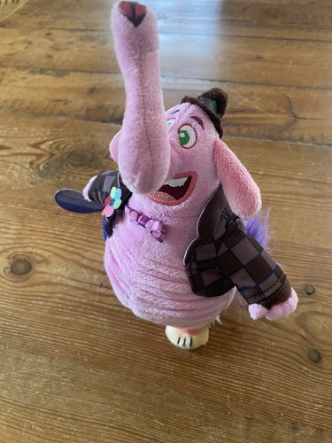 Neu Neu mit Etikett Disney INSIDE OUT BING BONG rosa Elefant 9 Zoll Plüschtier - Bild 1 von 6