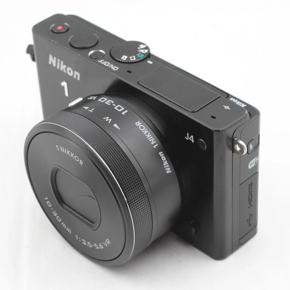 【NEARMINT】Nikon 1 J4 18.4MP Digital Camera Black w/ 10-30mm VR Kit From Japan - Image 4 of 4