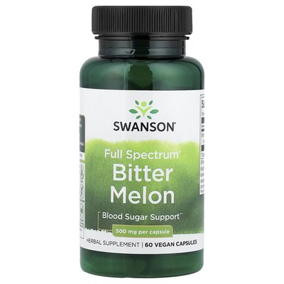 Swanson Bitter Melon 500 mg 60 Vegan Capsules