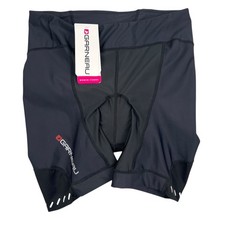 Louis Garneau Shorts Women s Large Quantum 7 Cycling Airsport Padded Black NWT