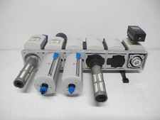 FESTO MS6 Compressed Air System Pressure Sensor Regulator Pneumatic EM1 LFR LF