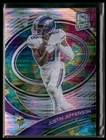 2021 Panini Spectra Justin Jefferson Celestial Prizm /99 #64 Vikings