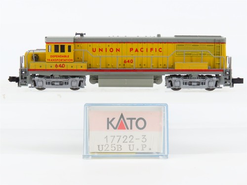 N KATO 17722-3 UP Union Pacific "Transporte confiable" GE U25B diésel #640 | Zustand: Used