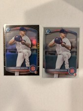 2025 Bowman Baseball Cade Horton Reptilian  Refractor & Base Chrome 2 Cards