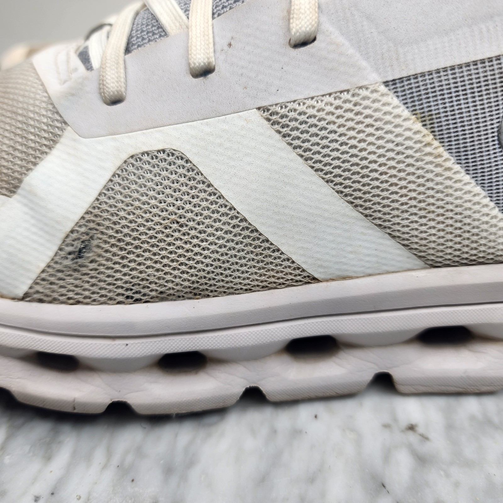 On Cloud Cloudrunner Running Shoes White Frost Wo… - image 7