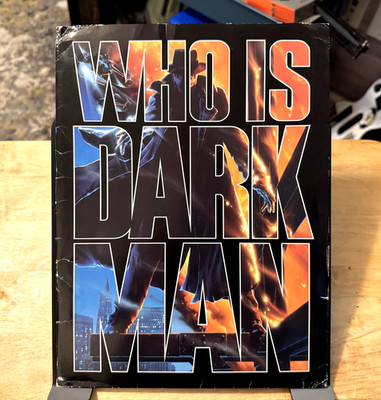 DARKMAN 1990 Movie Press Kit - Folder 7 Color Slides and 4 B&W Promo Photos