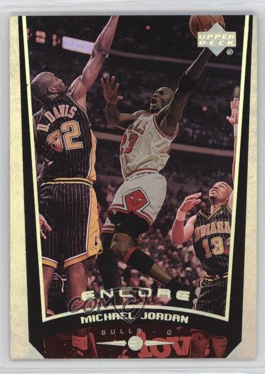 1998-99 Upper Deck Encore Michael Jordan #96 HOF 7v7