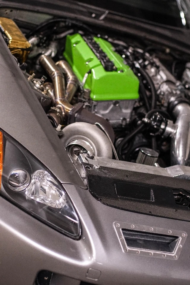 Colector turbo S2000, tubo descendente y tubo de descarga Foto 2 de 4