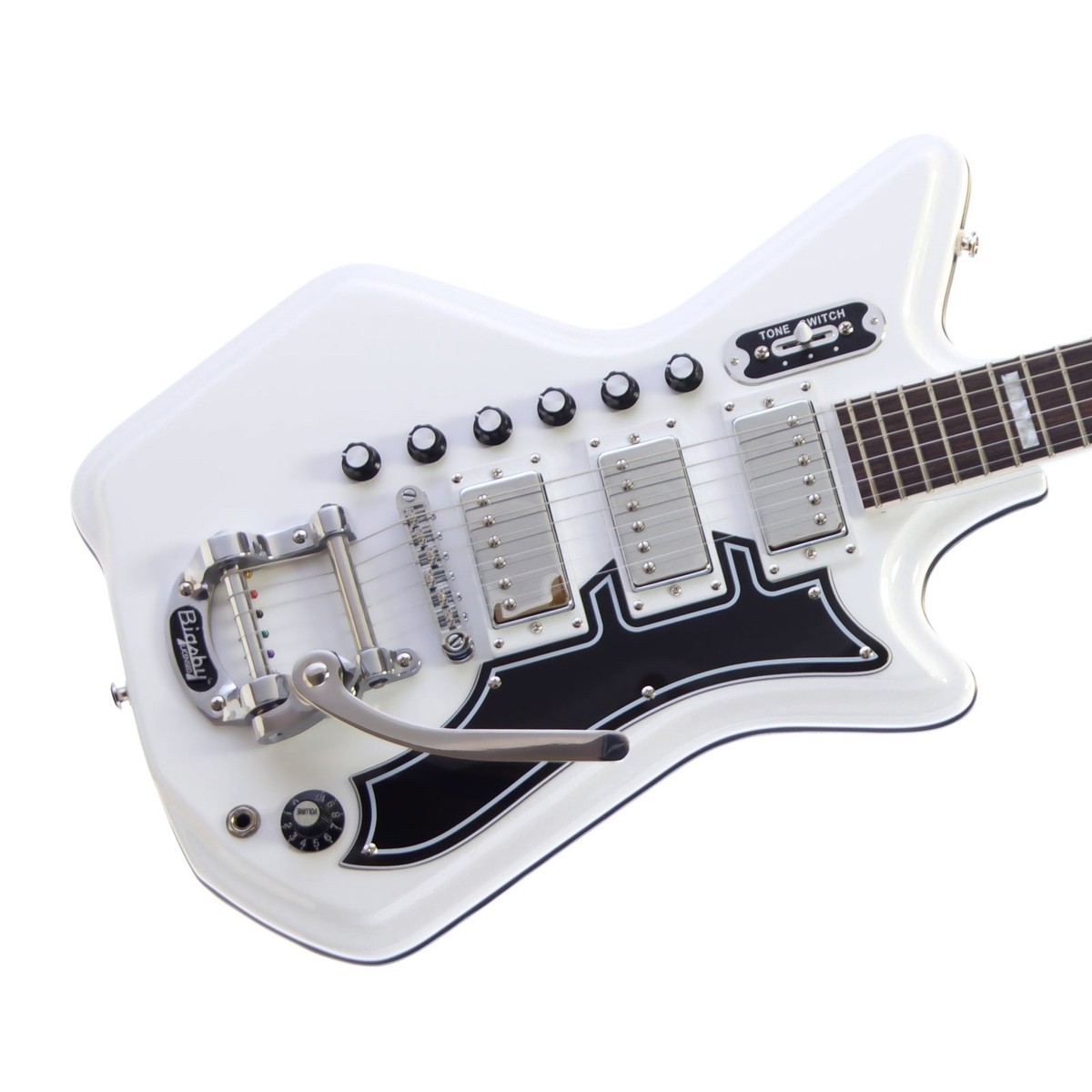 Airline Guitars '59 3P DLX - White - Vintage Reissue Offset