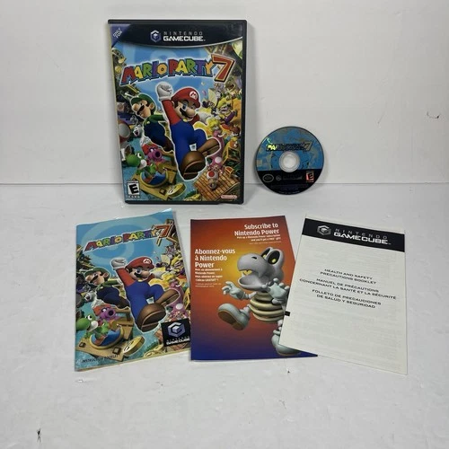 Mario Party 7 GameCube 2005 Complete CIB