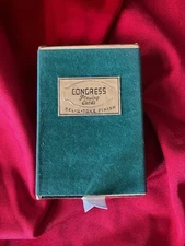 Vintage Congress Playing Cards Sealed Inside
