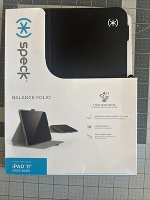 Speck - Balance Folio Case for Apple iPad 11'' 2022-2025 Black