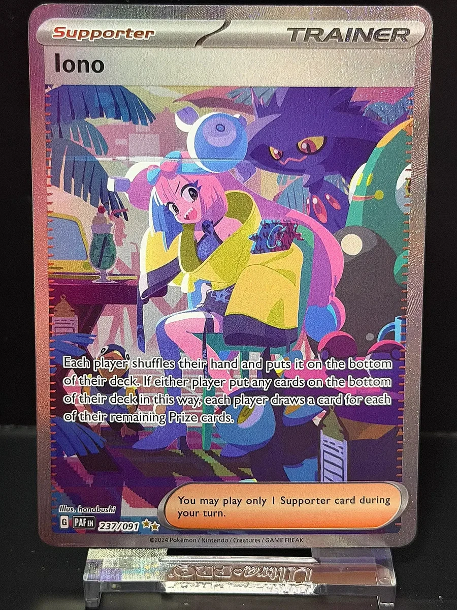 Iono 237/091 SV: Paldean Fates for sale | eBay