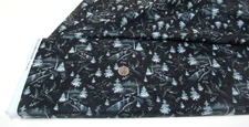 Michael Miller quilt-craft fabric WINTER SCENERY 1 1/3 yds (ddc-12327) X-Mas
