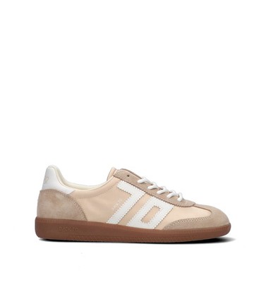 Back 70 Damen Sneaker beige Wildleder, Stoff