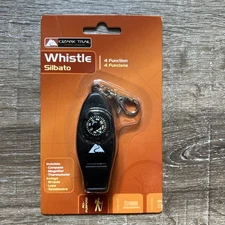 Ozark Trail 4 Function Whistle Compass Magnifier Thermometer Outdoor Equipment