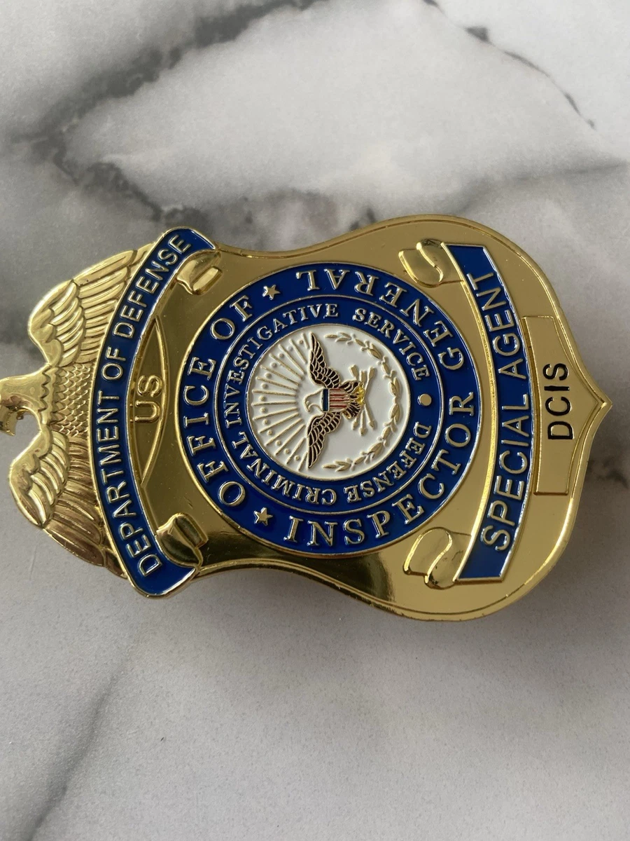 US Police Badge REPLIKA – Sammlerabzeichen / Film & Kostüm – KEIN echtes