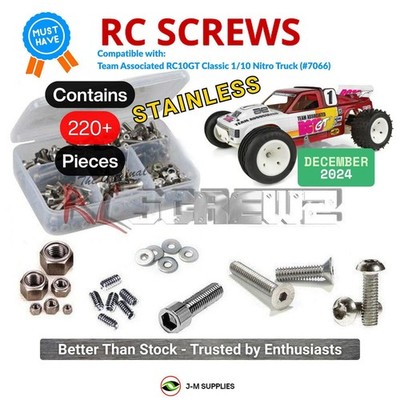 RCScrewZ Stainless Screw Kit asc152 for Associated RC10GT Classic (7066) | KIT