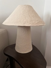 Zara Home Paper Mache Lamp Perfect Condition